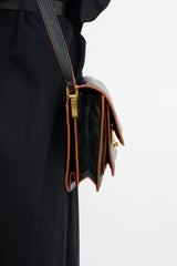 Marni Leather Trunk Crossbody Bag