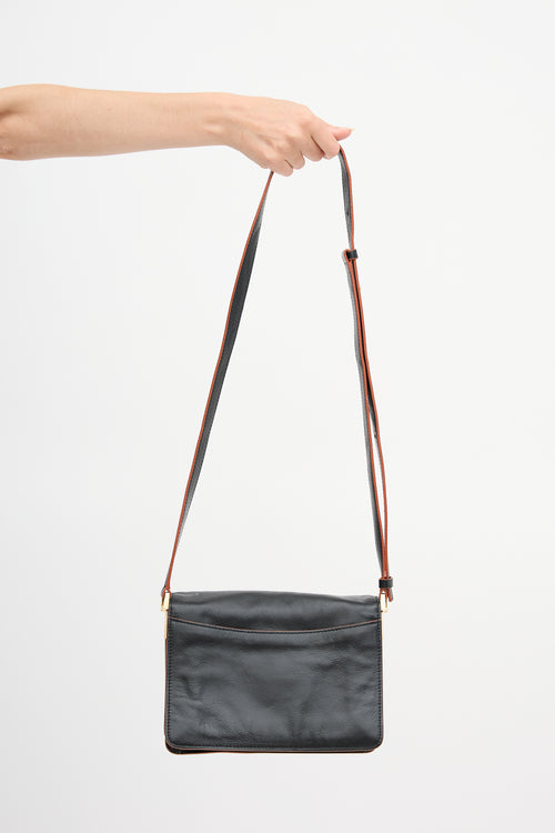 Marni Leather Trunk Crossbody Bag