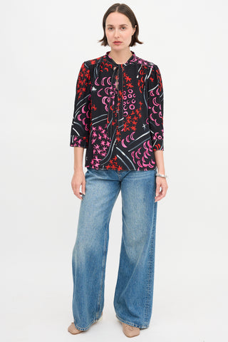 Marni Silk Printed Blouse