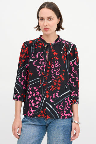 Marni Silk Printed Blouse