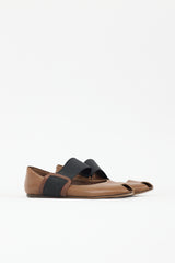 Marni Leather Mary Jane Flat