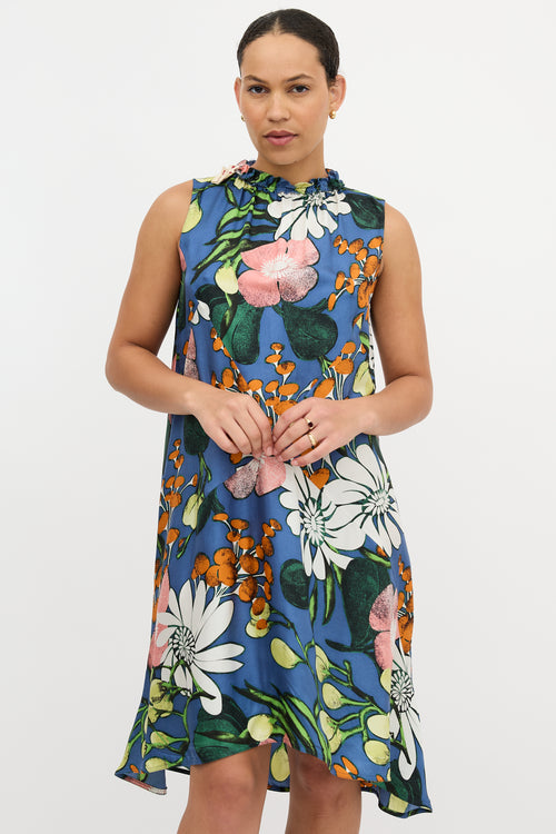 Marni Silk Floral Dress