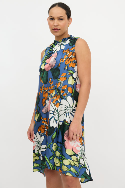 Marni Silk Floral Dress