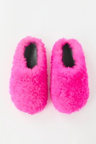 Shearling Fussbett Sabot Mule