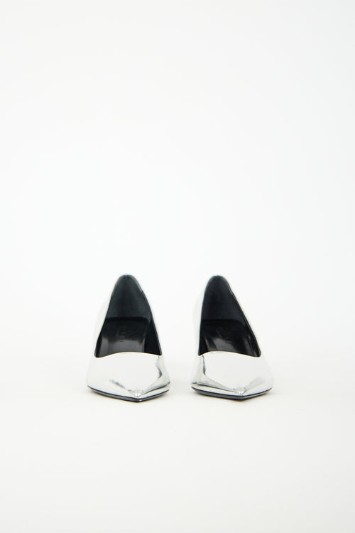 Marni Mirrored Leather 5.5 Pump