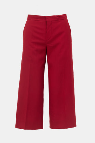 Marni Cropped Wide Leg Trouser