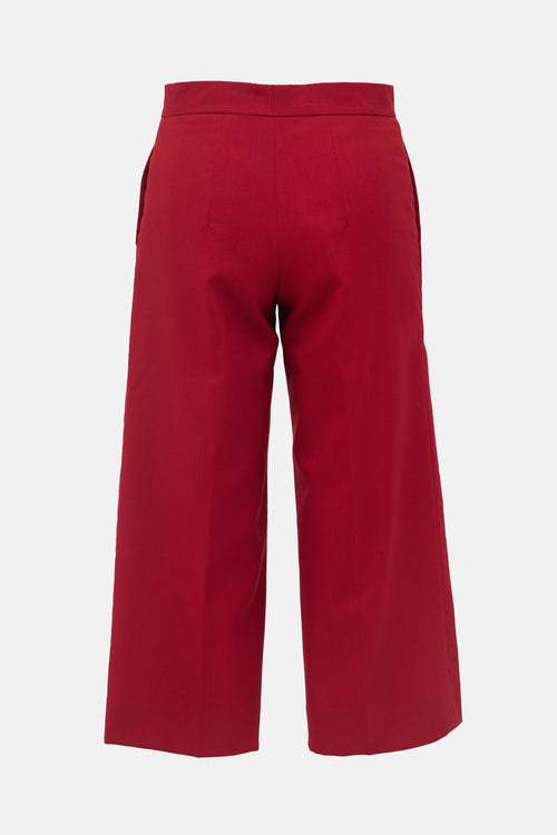 Marni Cropped Wide Leg Trouser