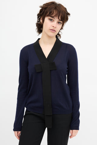 Marni Cashmere Bow Cardigan