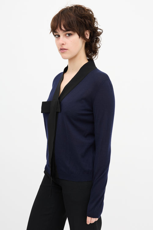 Marni Cashmere Bow Cardigan