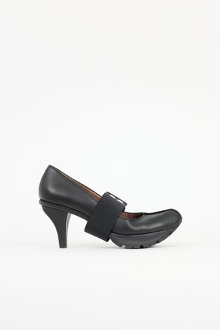 Marni Leather Treaded Pump