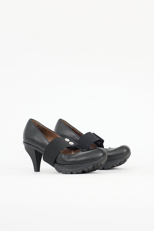 Marni Leather Treaded Pump