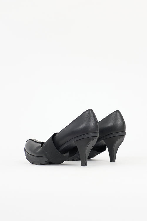 Marni Leather Treaded Pump