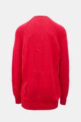 Marques Almeida Oversized Feather Cardigan
