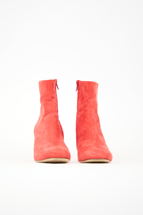 Maryam Nassir Zadeh Suede Agnes Boot