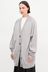 Maison Margiela Wool Jersey Cardigan