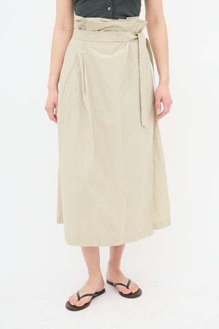 Max Mara Weekend Pleated Wrap Skirt