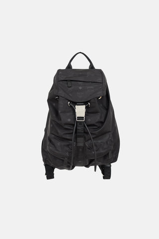 MCM Nylon Drawstring Backpack