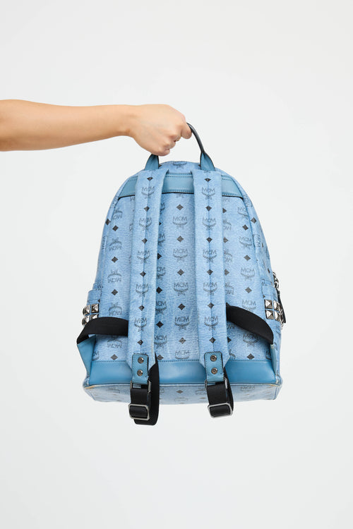 MCM Leather Stark Backpack