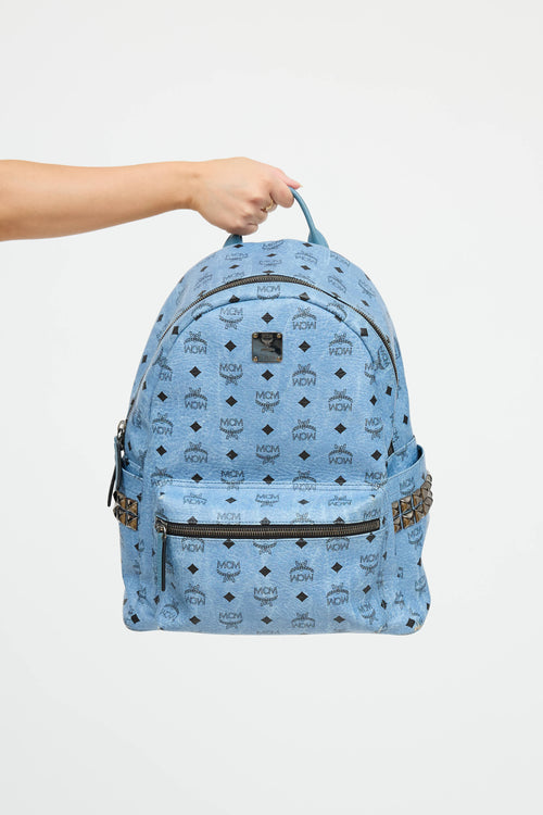 MCM Leather Stark Backpack