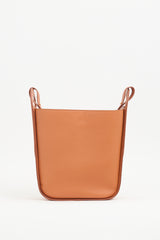 MCM Brown Leather Mode Travia Tote Bag