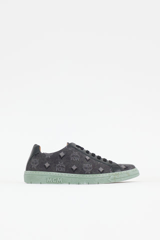 MCM Canvas Terrain Lo Sneaker