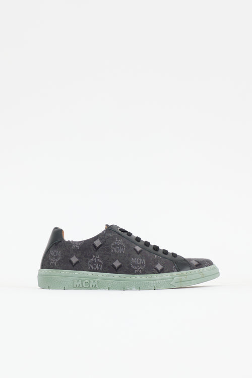 MCM Canvas Terrain Lo Sneaker
