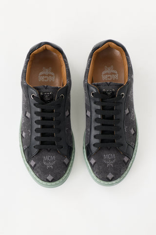 MCM Canvas Terrain Lo Sneaker