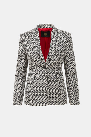 Cubic Monogram Blazer