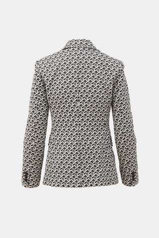 Cubic Monogram Blazer