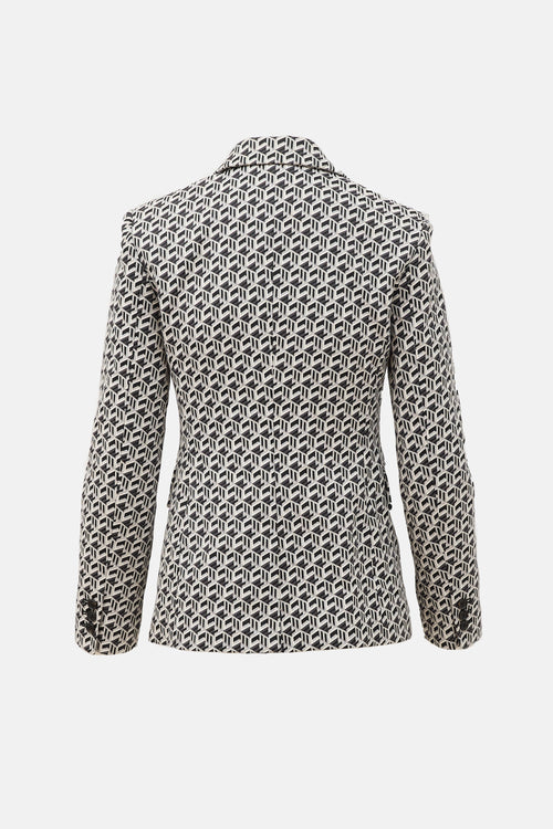 Cubic Monogram Blazer