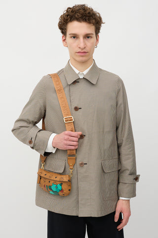 MCM Leather Haru, Henry, Kaiser Belt Bag