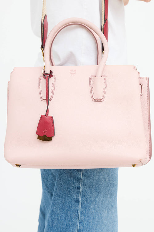 MCM Milla Satchel Bag
