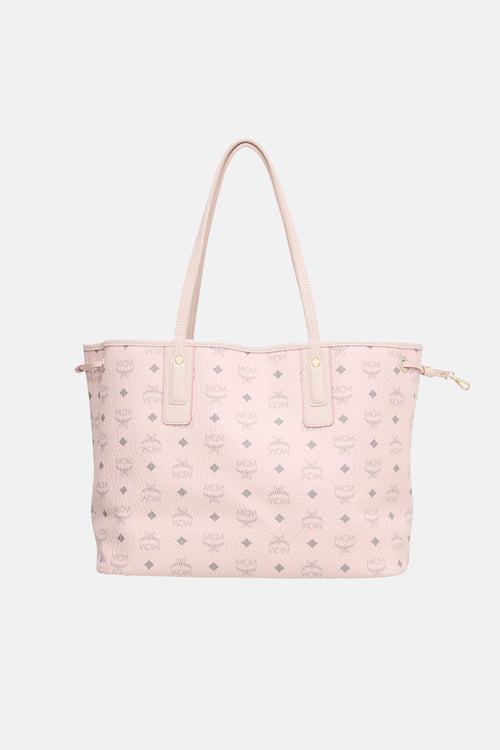 MCM Visetos Medium Liz Shopper Bag