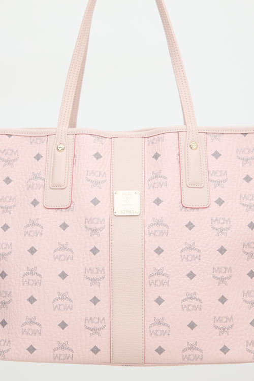 MCM Visetos Medium Liz Shopper Bag