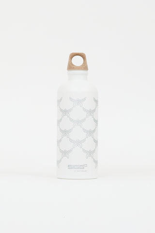 MCM X SIGG White Monogram 600ml Bottle