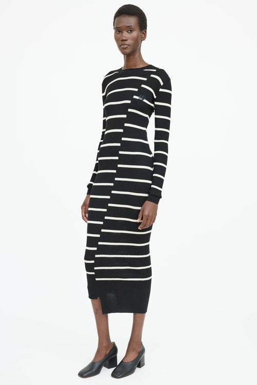 McQ Knit Striped Dress