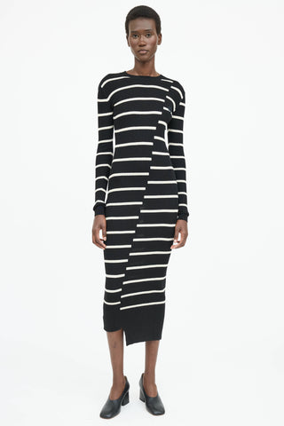 McQ Knit Striped Dress