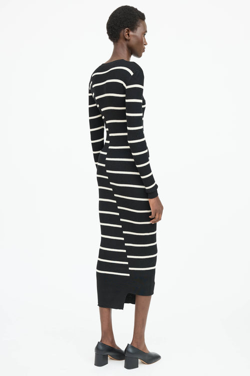 McQ Knit Striped Dress