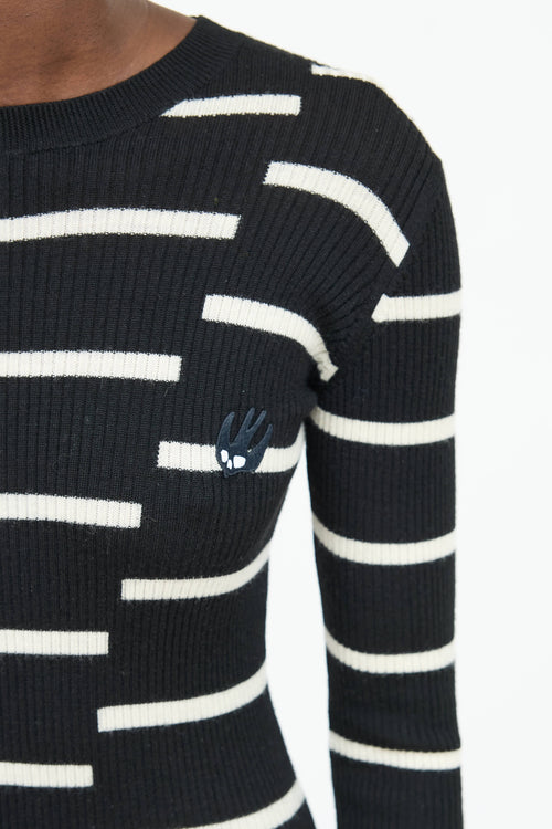 McQ Knit Striped Dress