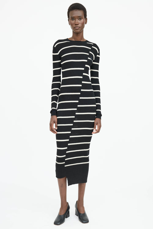 McQ Knit Striped Dress