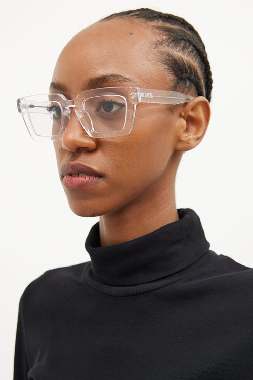 McQ Clear MQ0325S Eyeglasses