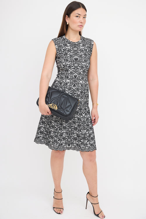 Alexander McQueen Leather Seal Shoulder Bag