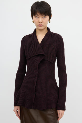 McQueen Godet Cardigan