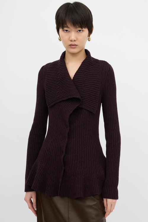 McQueen Godet Cardigan