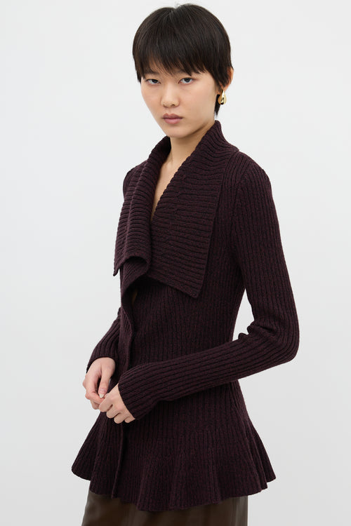 McQueen Godet Cardigan