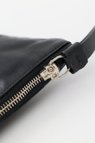 McQueen Leather Studded Clutch