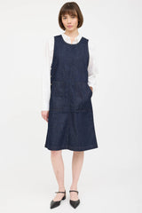 Margaret Howell Denim Two Pocket Dress