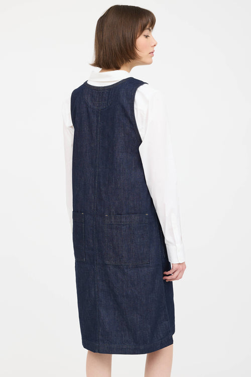 Margaret Howell Denim Two Pocket Dress