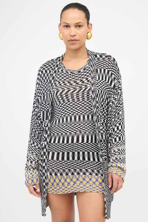 Missoni Zigzag Knit Cardigan