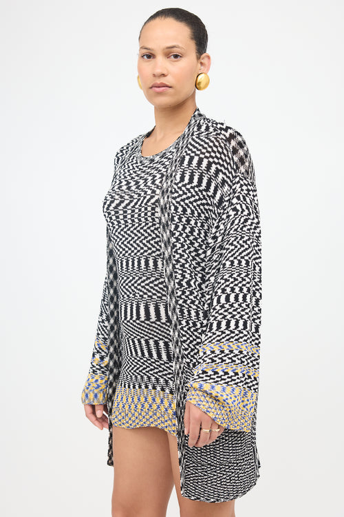 Missoni Zigzag Knit Cardigan